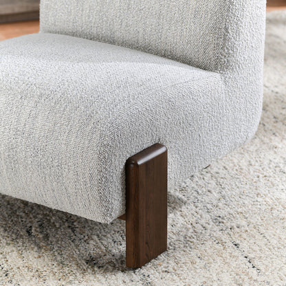 Chelsea Upholstered Accent Chair - Ivory