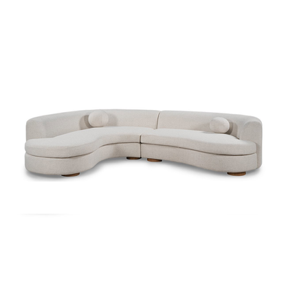 Concord Upholstered Sectional - Ivory