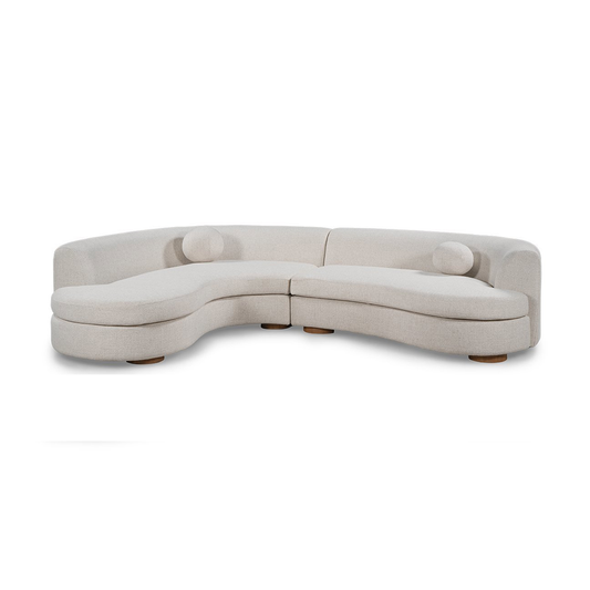 Concord Upholstered Sectional - Ivory