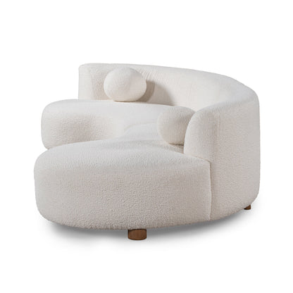 Octavia Upholstered Sectional - Ivory