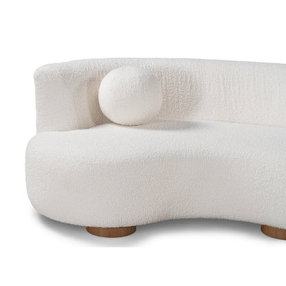 Octavia Upholstered Sectional - Ivory