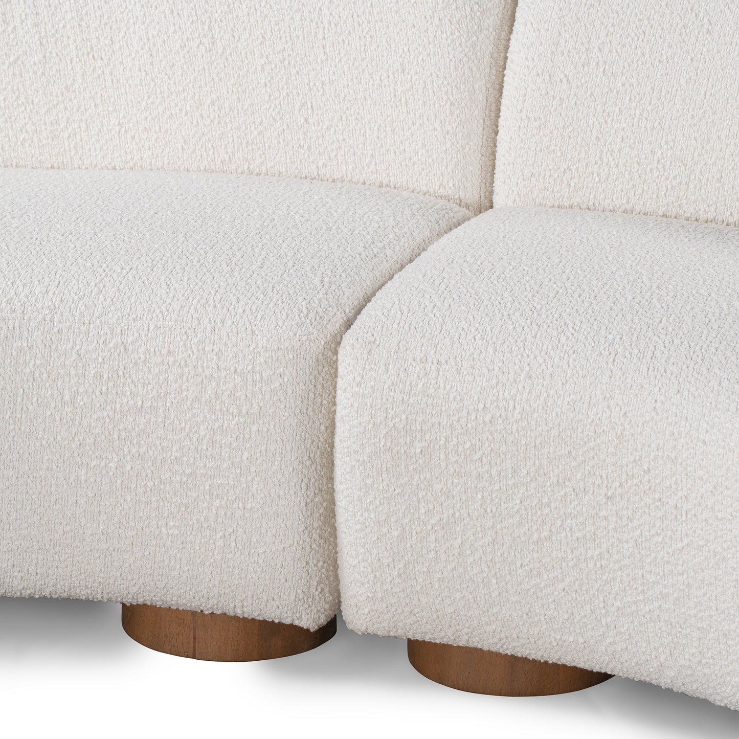 Octavia Upholstered Sectional - Ivory