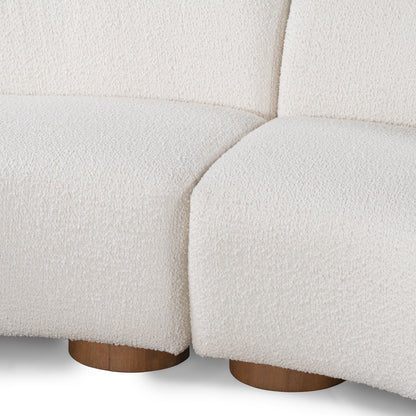 Octavia Upholstered Sectional - Ivory
