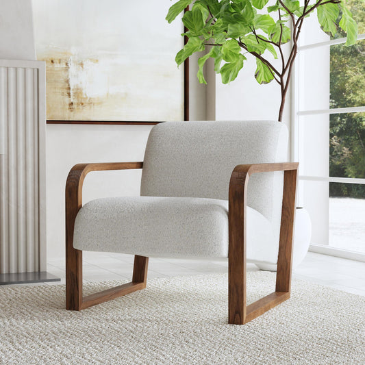 Lexington Boucle Accent Chair - Coastal Breeze