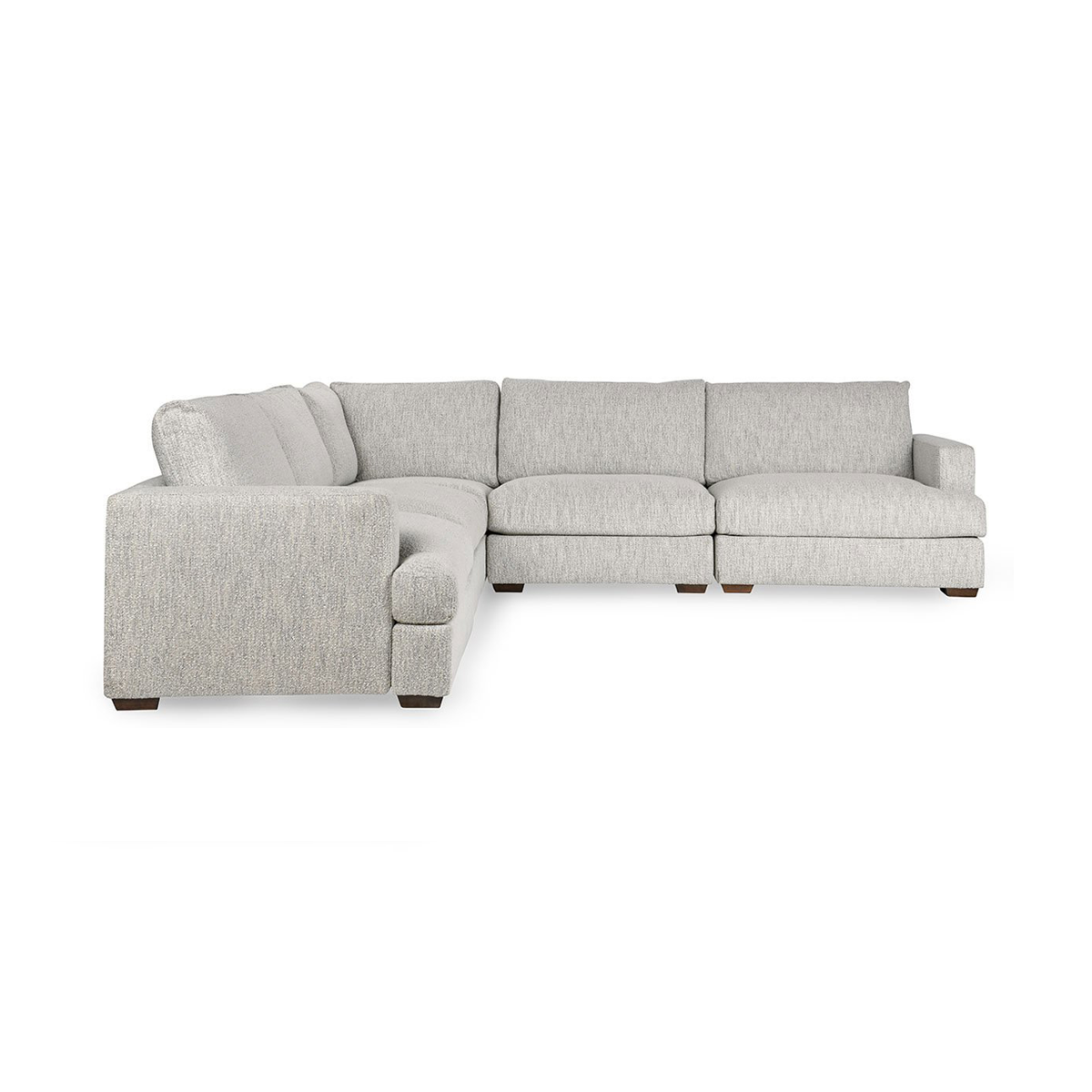 Ludwig Upholstered Sectional - Ivory