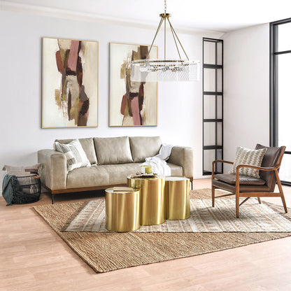 Kiannah Club Chair - Barrel Brown