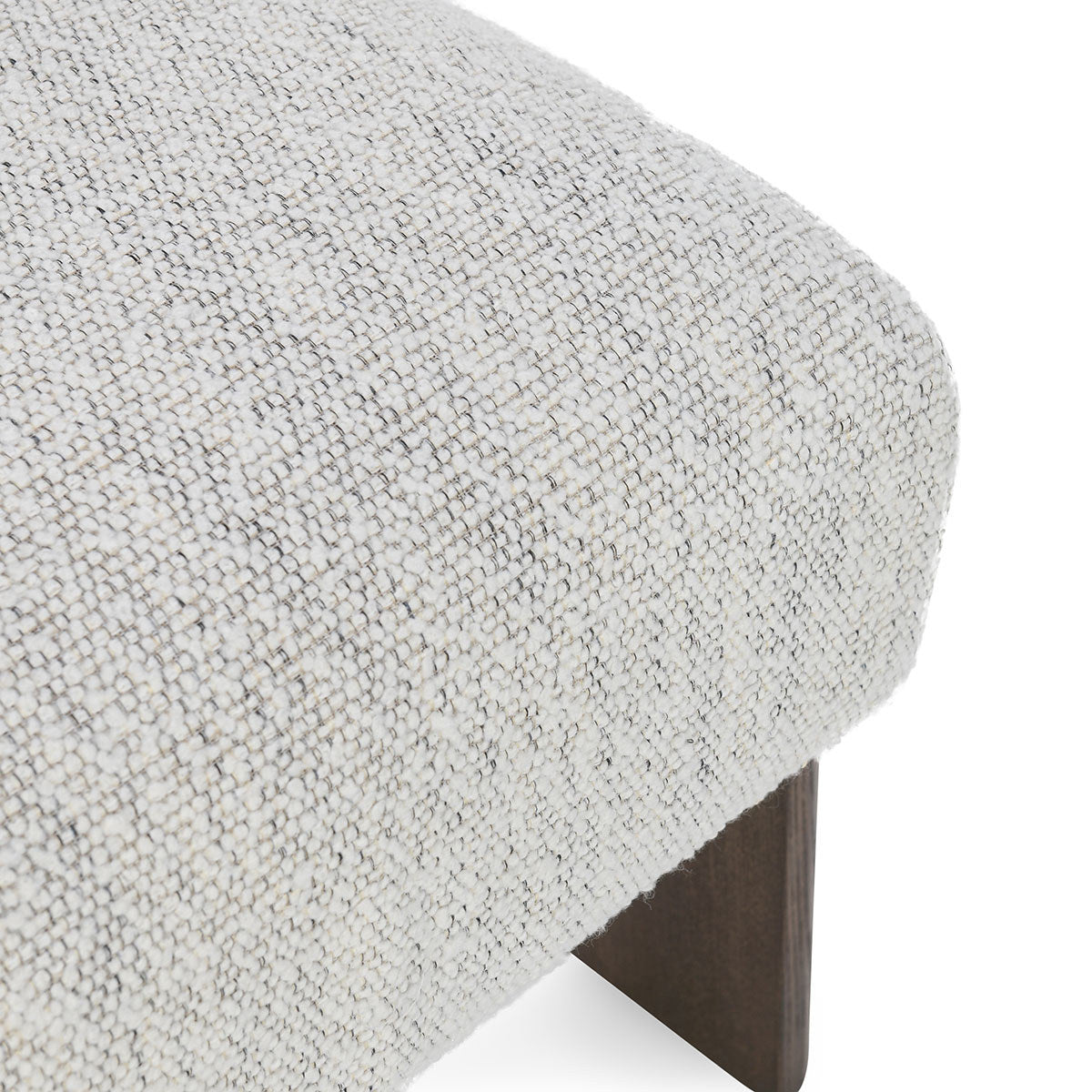 Chelsea Upholstered/Wood Dining Chair - Pixel Ivory