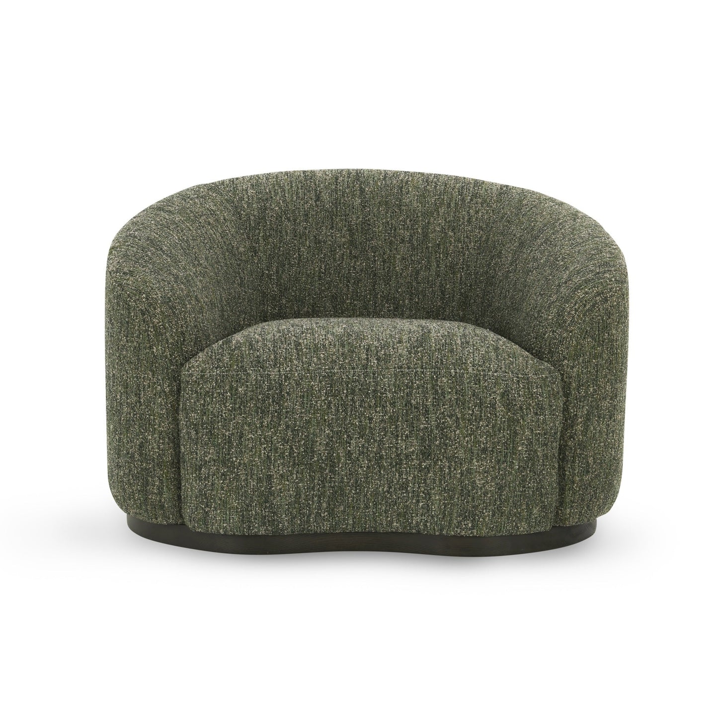 Beverly Upholstered Swivel Chair - Antique Green