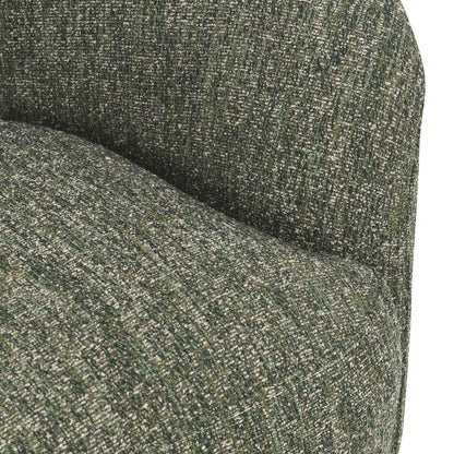 Beverly Upholstered Swivel Chair - Antique Green