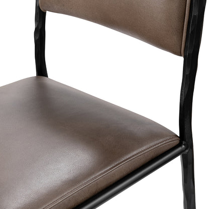 Kayne Leather Counter Stool