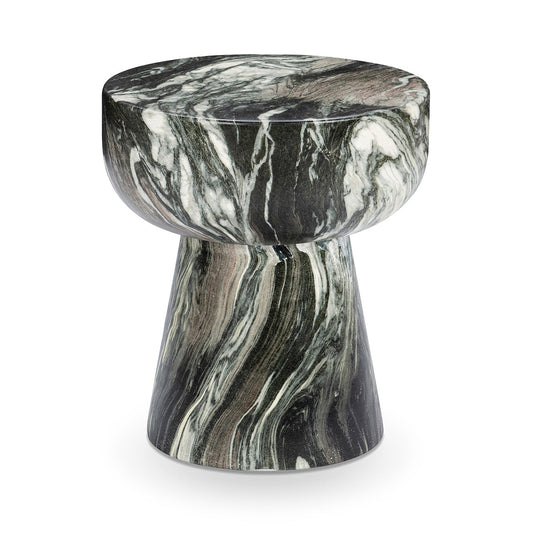 Merz Outdoor Round Stool - Green