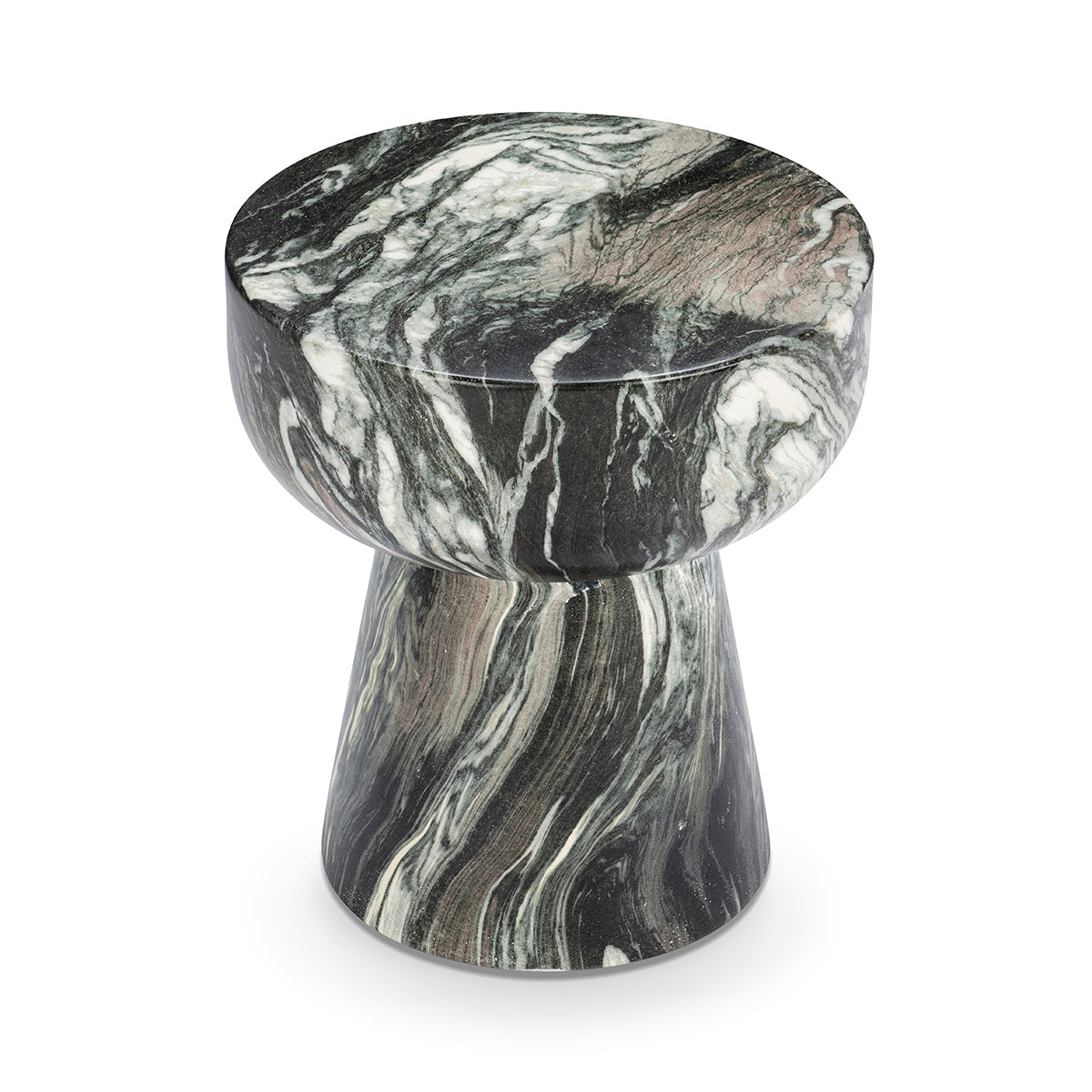 Merz Outdoor Round Stool - Green