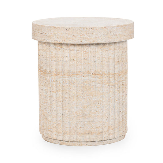 Selah Outdoor Stool - Beige