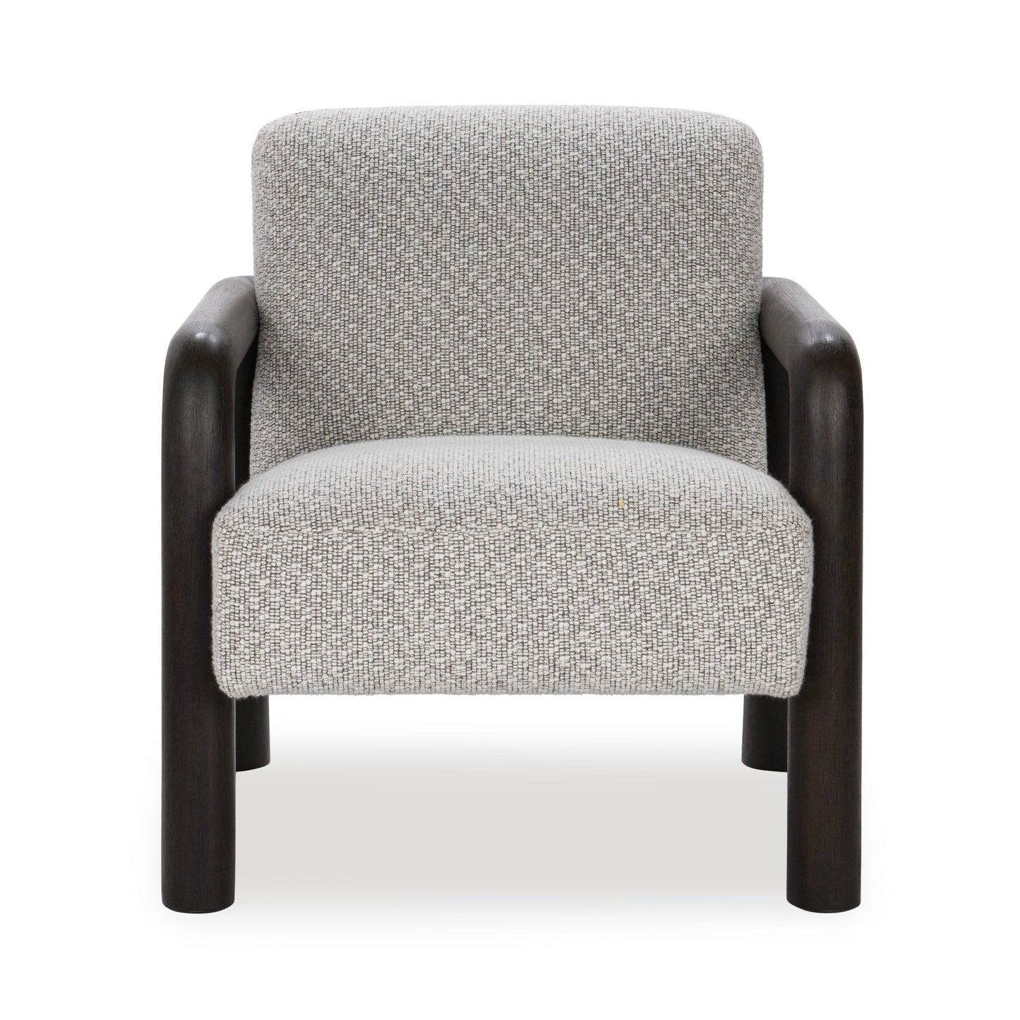 Reyna Upholstered Accent Chair - Black/White