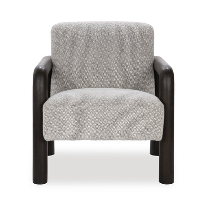 Reyna Upholstered Accent Chair - Black/White