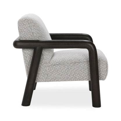Reyna Upholstered Accent Chair - Black/White