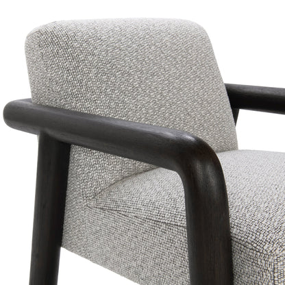 Reyna Upholstered Accent Chair - Black/White