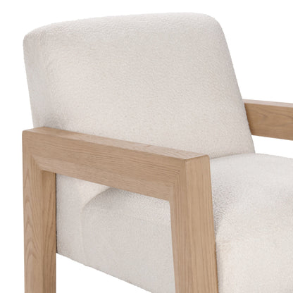 Aliza Upholstered Accent Chair - Ivory