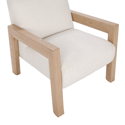 Aliza Upholstered Accent Chair - Ivory