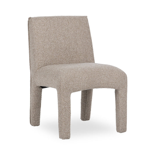Branzon Upholstered Dining Chair - Sandy Brown