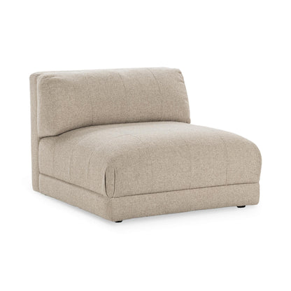 Adalynne Upholstered Armless Chair - Buttermilk