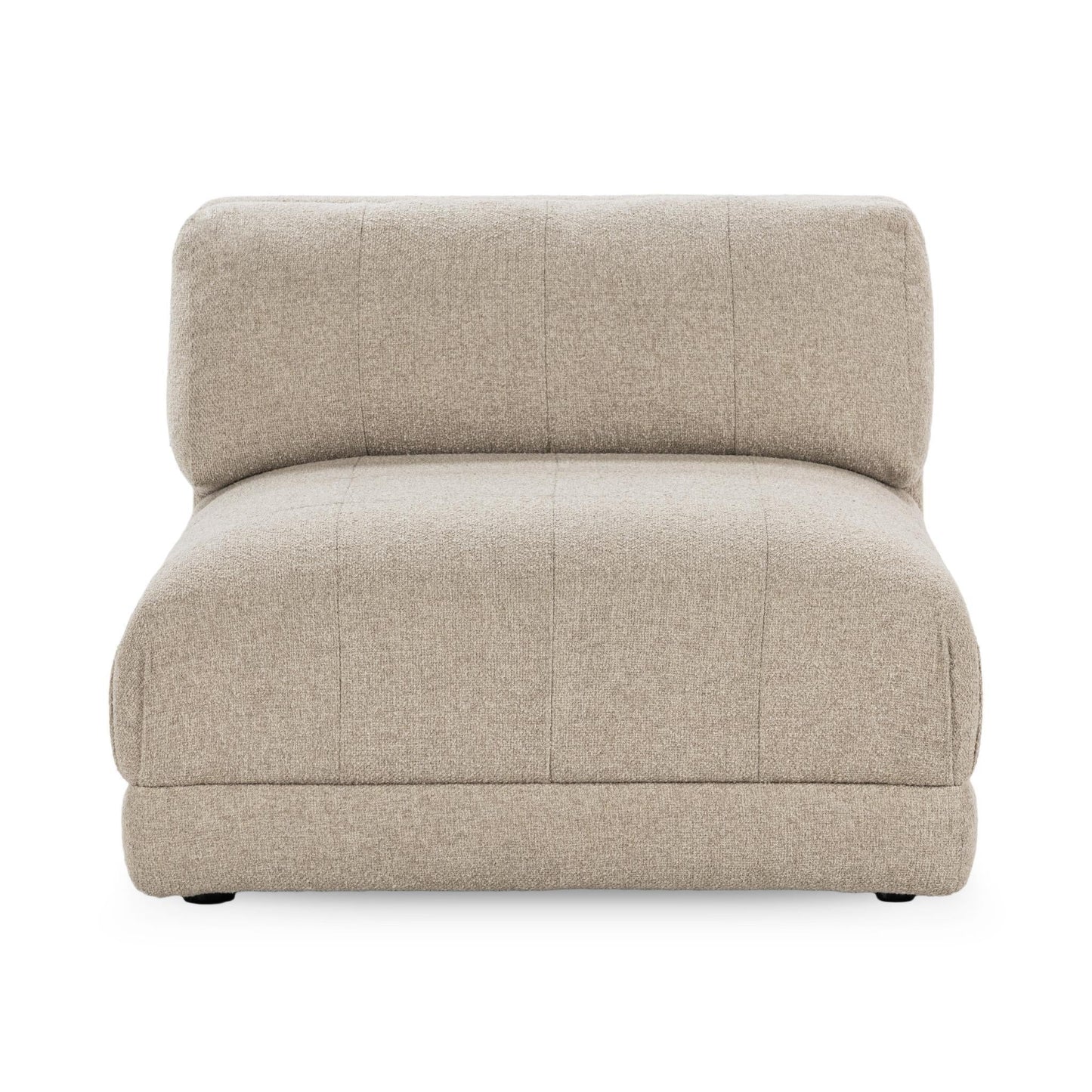 Adalynne Upholstered Armless Chair - Buttermilk