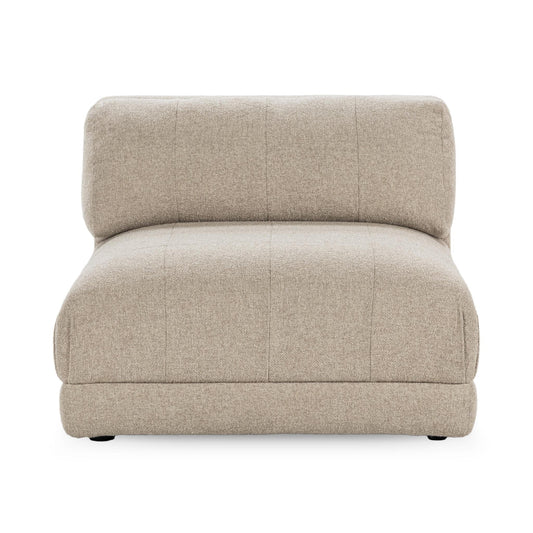 Adalynne Upholstered Armless Chair - Buttermilk