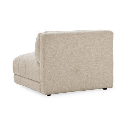 Adalynne Upholstered Armless Chair - Buttermilk