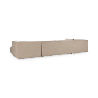 Adalynne Upholstered Sectional - Buttermilk