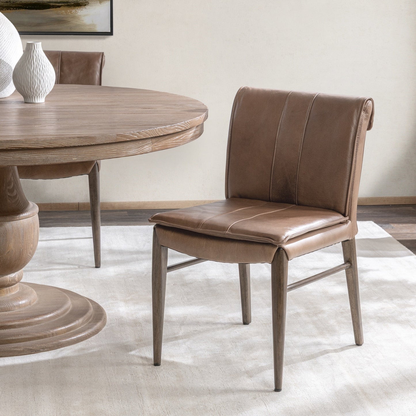 Lynden Dining Chair Set of 2 - Maple Brown