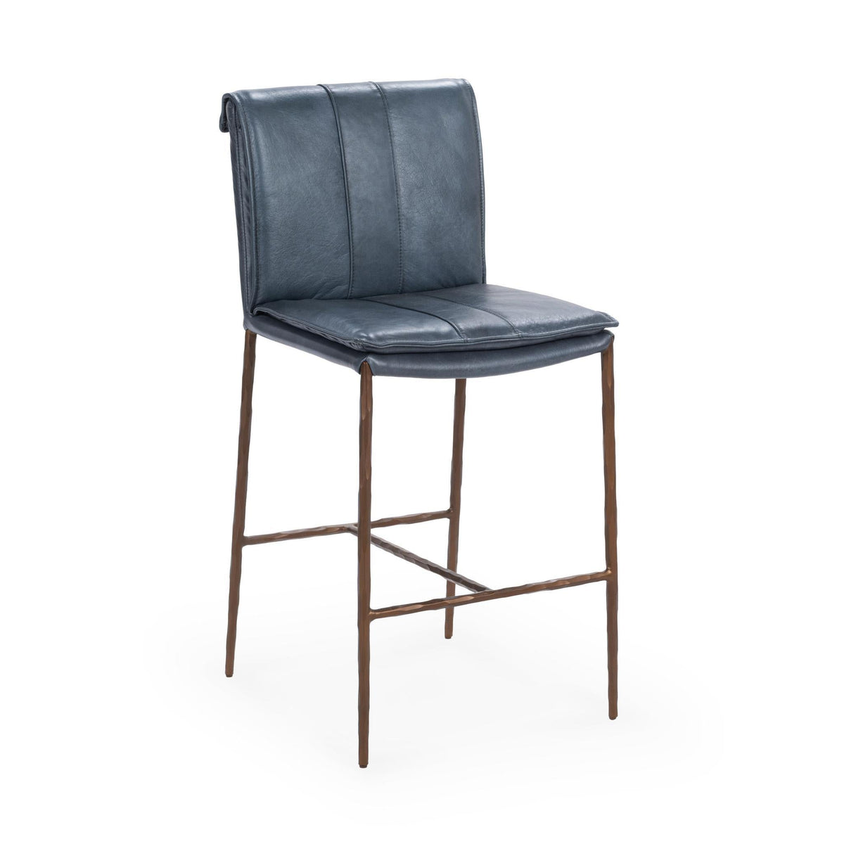 Mayer Counter Stool - Ocean Blue