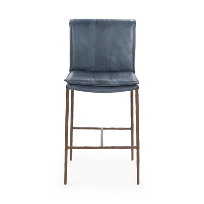 Mayer Counter Stool - Ocean Blue