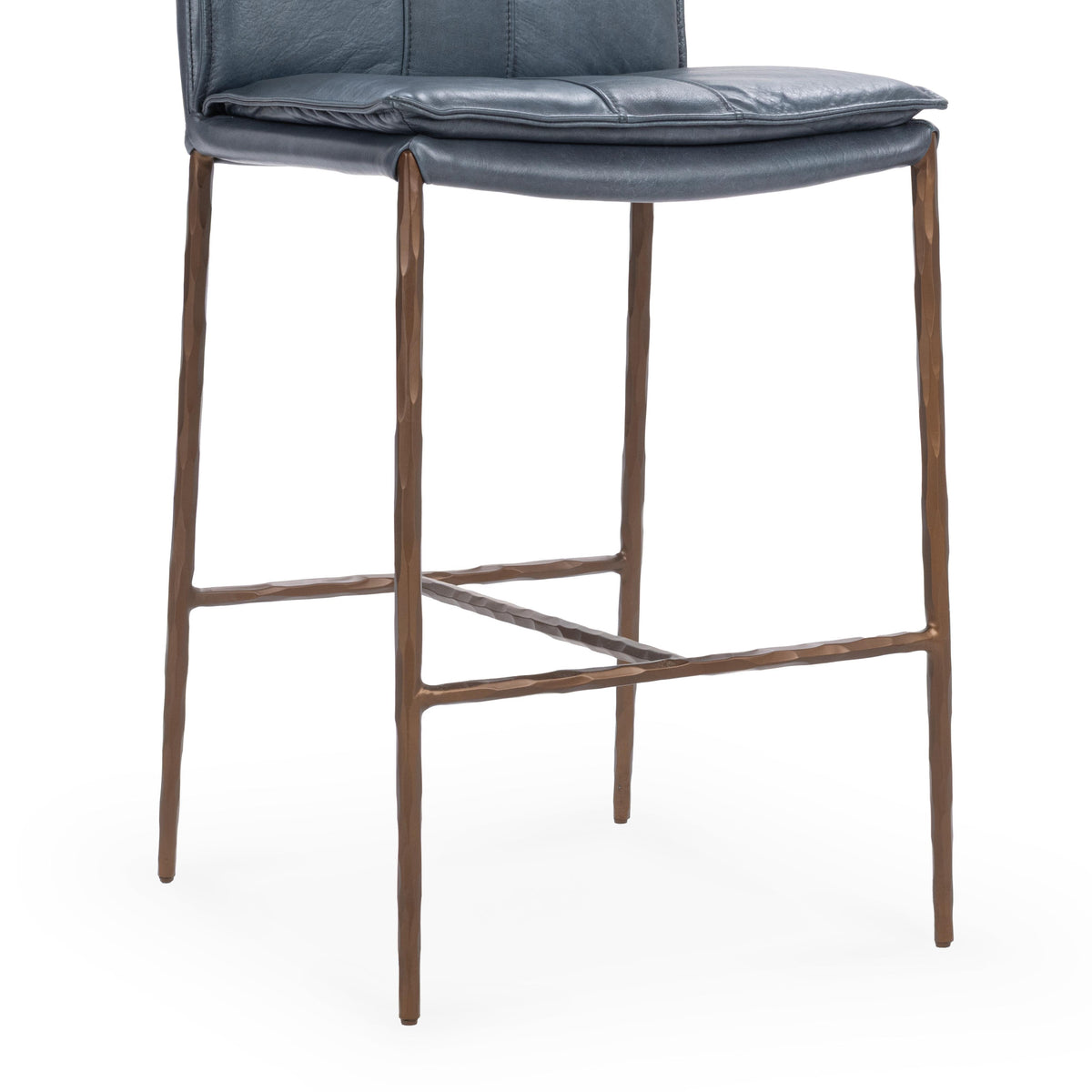 Mayer Counter Stool - Ocean Blue