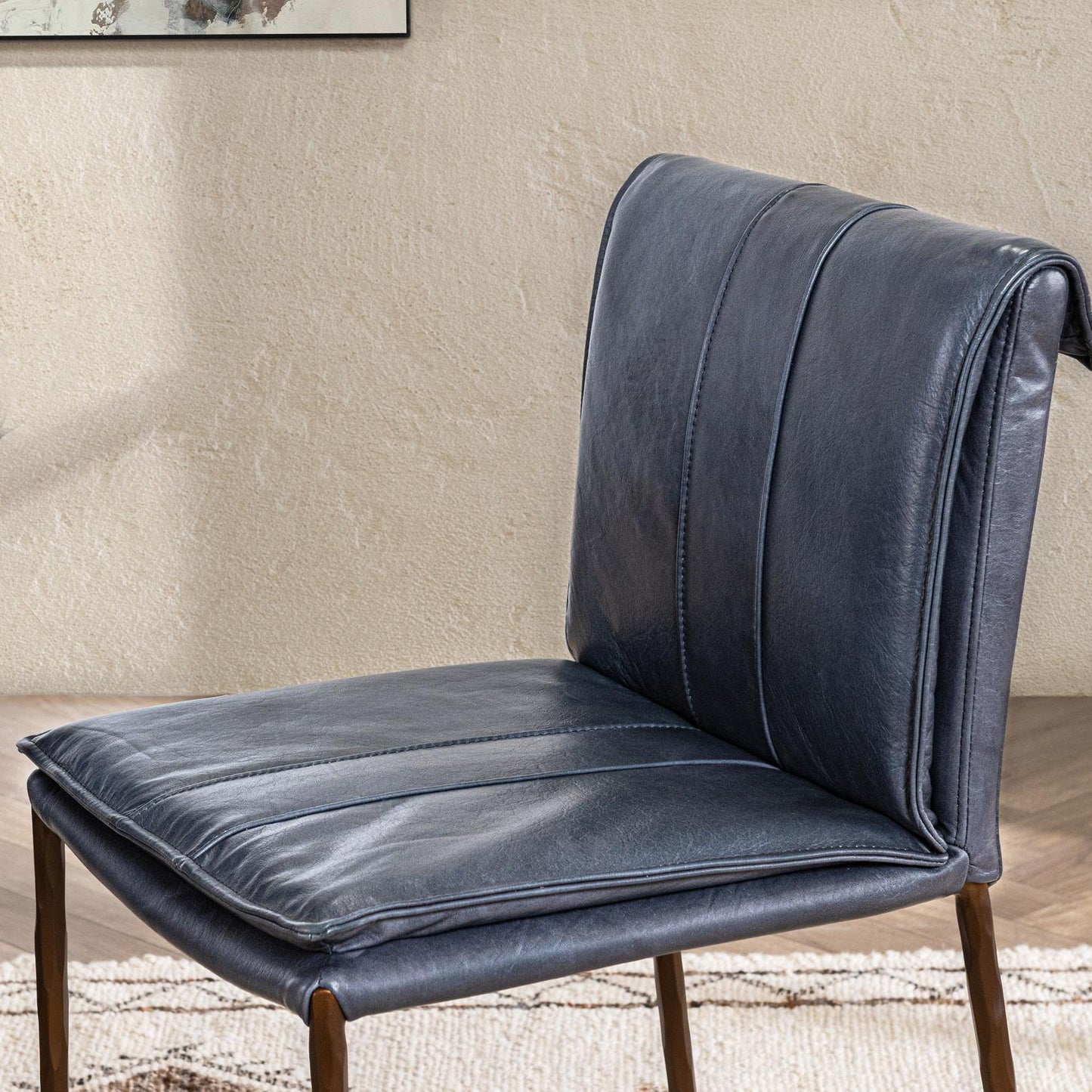 Mayer Counter Stool - Ocean Blue