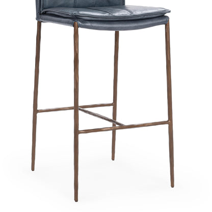 Mayer Barstool - Ocean Blue