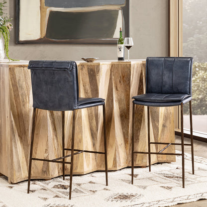 Mayer Barstool - Ocean Blue