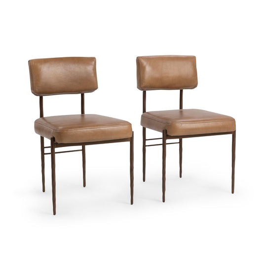Kester Dining Chair Tan - Set of 2