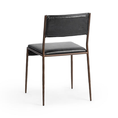 Kayne Dining Chair Jet Black - Set of 2