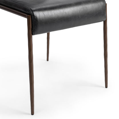 Kayne Dining Chair Jet Black - Set of 2