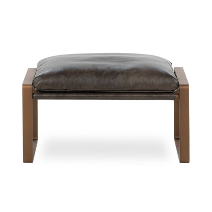 Morgan Ottoman - Truffle Brown