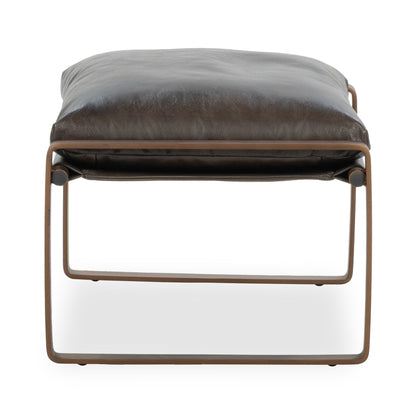 Morgan Ottoman - Truffle Brown