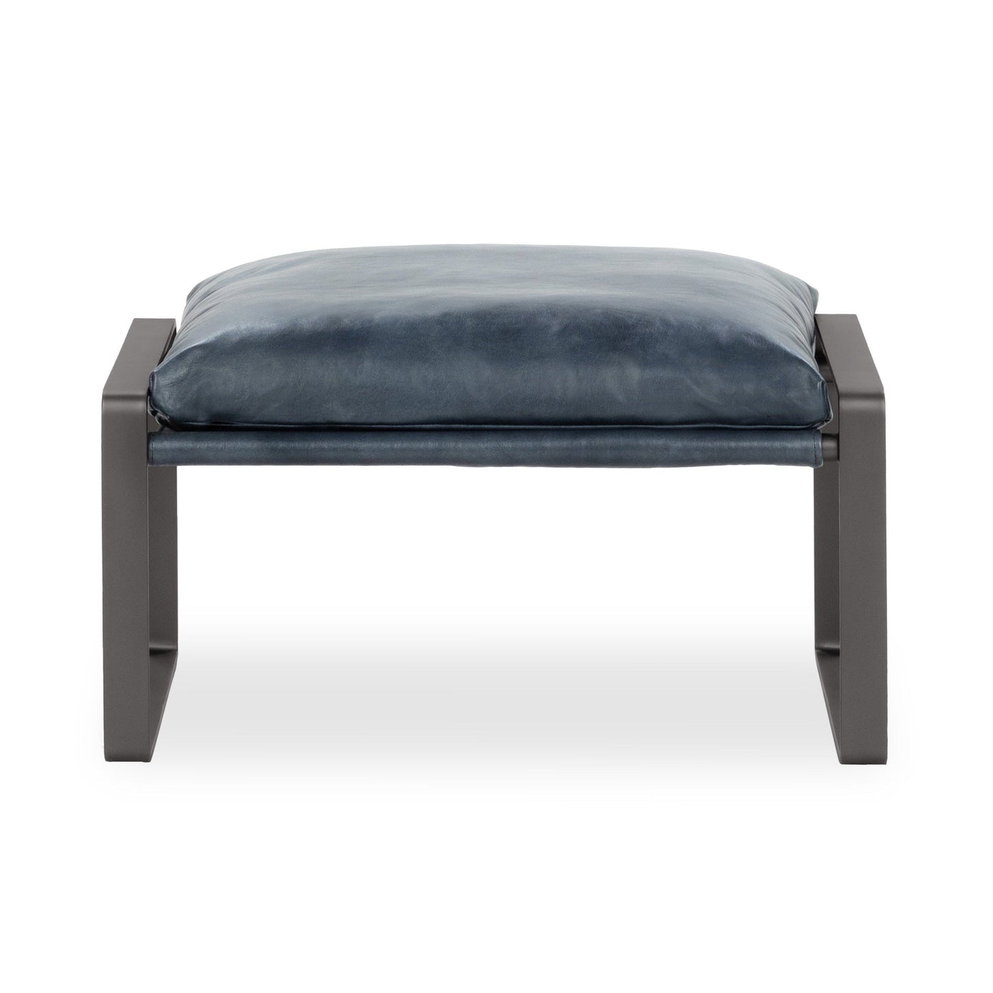 Morgan Ottoman - Ocean Blue