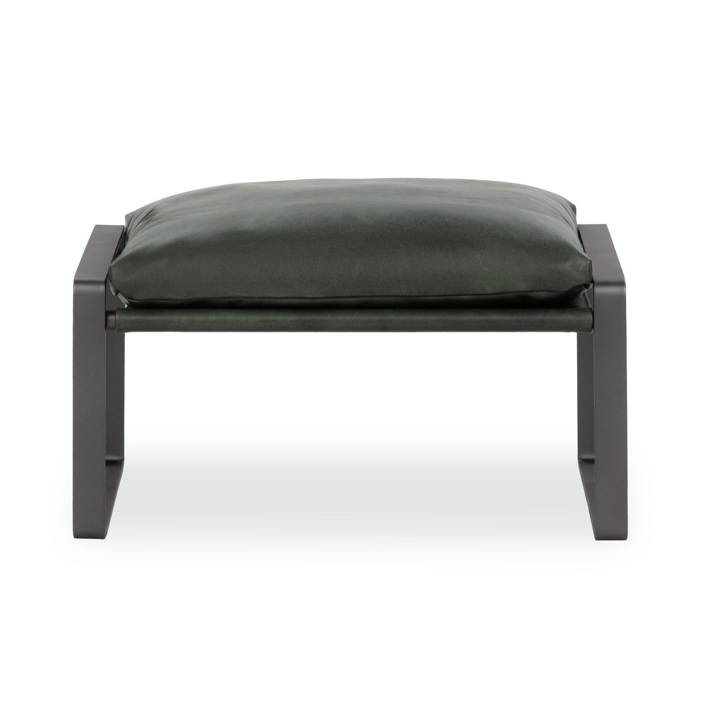 Morgan Ottoman - Forest Green
