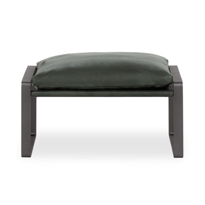Morgan Ottoman - Forest Green