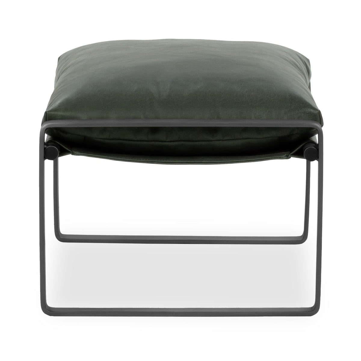 Morgan Ottoman - Forest Green