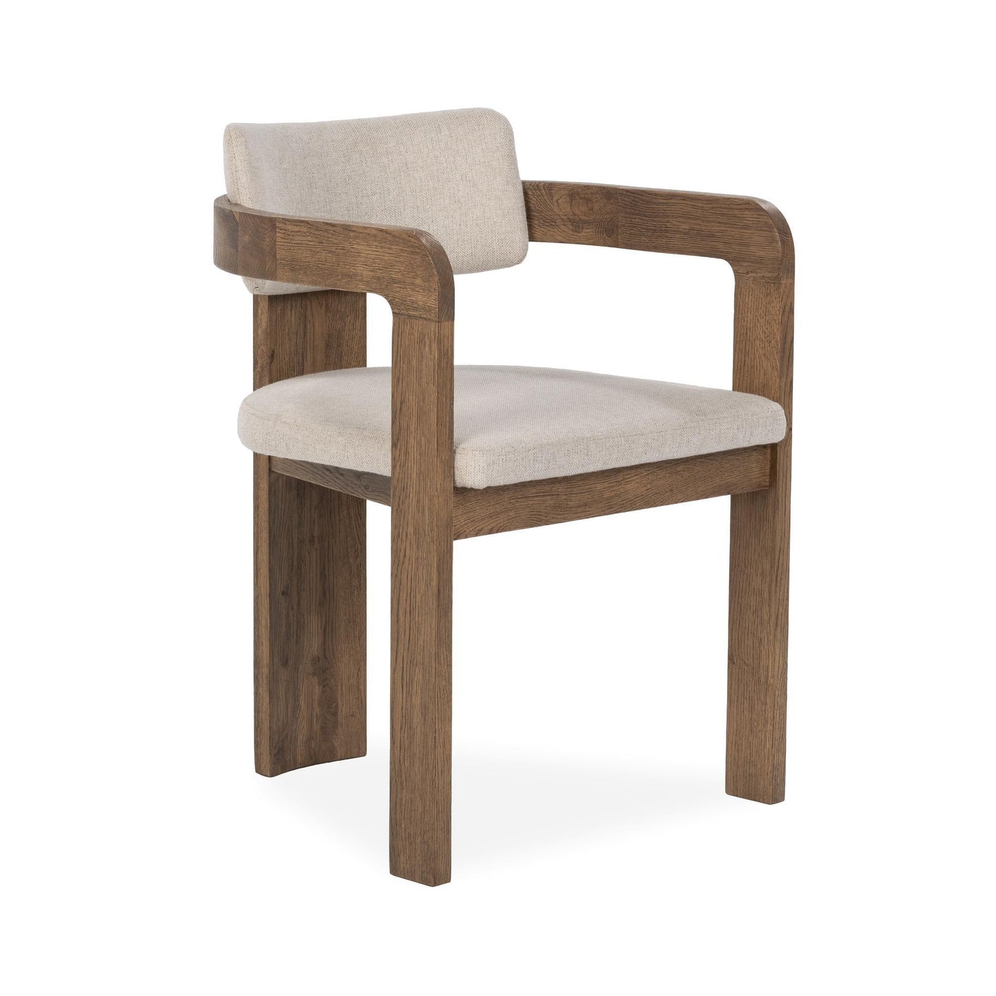 Labelle Dining Armchair - Tan Oak