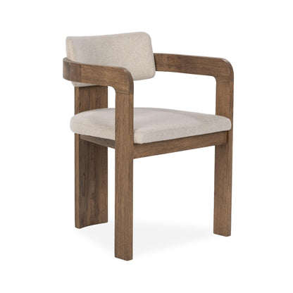 Labelle Dining Armchair - Tan Oak