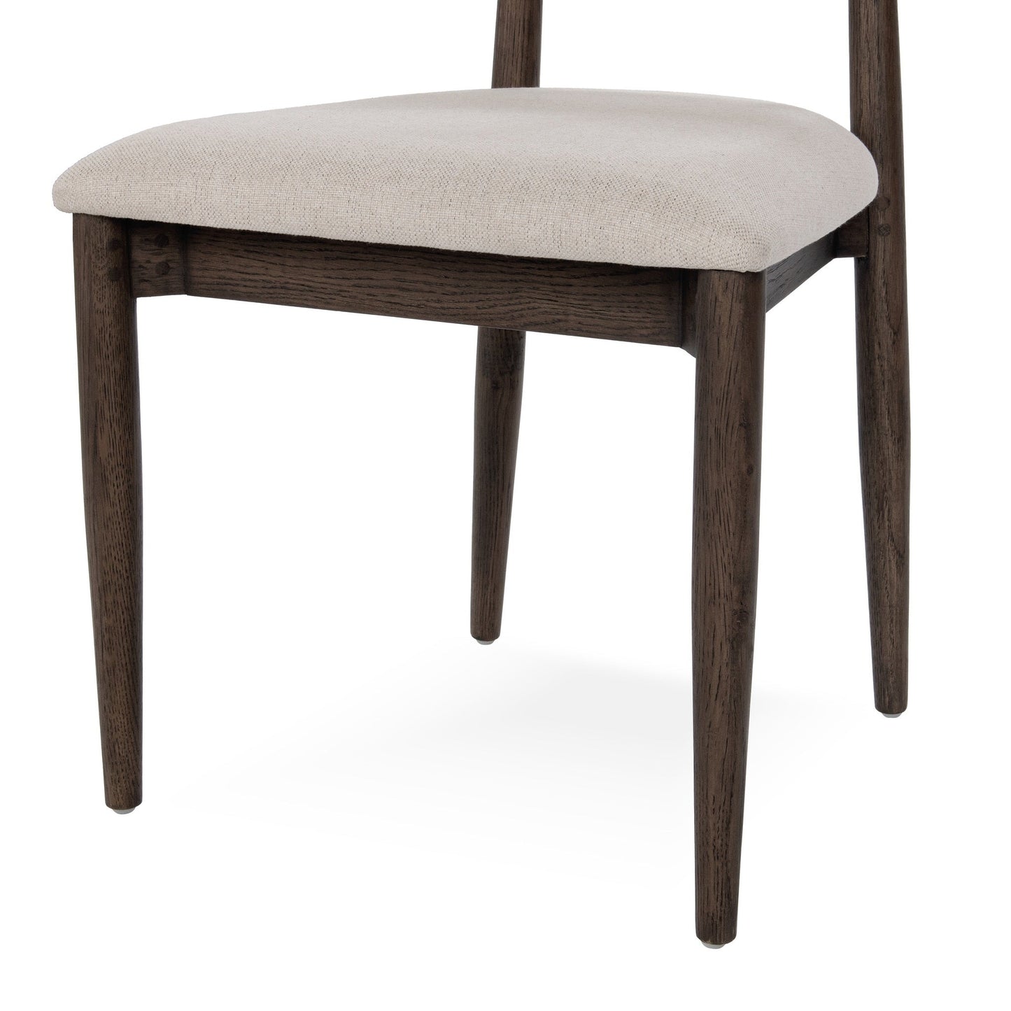 Tiber Upholstered Dining Chair Set of 2 - Toasted Brown