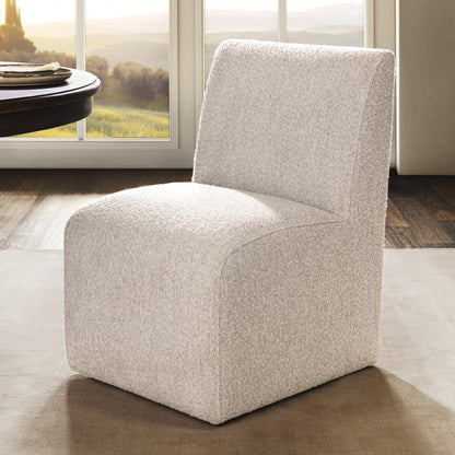Brighton Upholstered Dining Chair - Coastal Sand