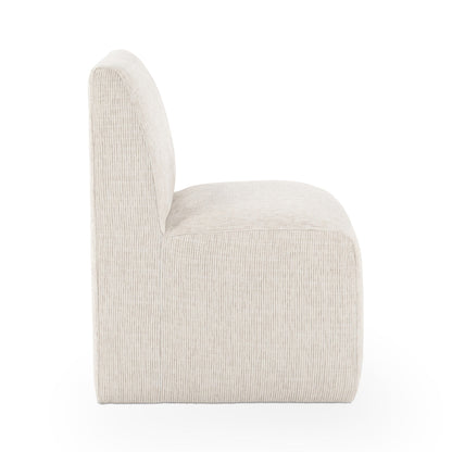 Brighton Upholstered Dining Chair - Beige Vanilla